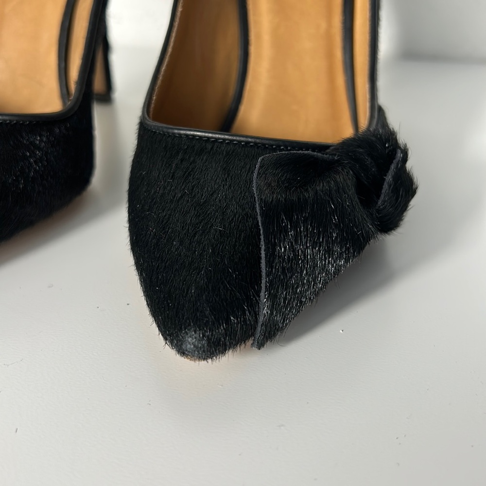 Isabel Marant Black Calf Hair Pump 37 - Picture 4 of 9